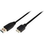 Logilink USB Kabel A -> micro B St/St 1.00m sw (CU0026)