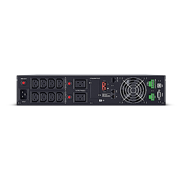 CyberPower Smart App Online S OLS3000ERT2UA Online-USV 3000 VA 2700 W 2HE Schwarz