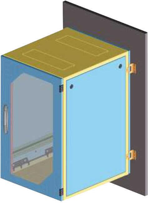 apranet Wandhalterungsset für 19''- Stand-/Wandverteiler VARi Grundgehäuse (501-099-00)