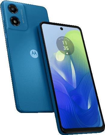 Motorola Moto G G04 16,7 cm (6.56") Dual-SIM Android 14 4G USB Typ-C 4 GB 64 GB 5000 mAh Blau (PB130018SE)
