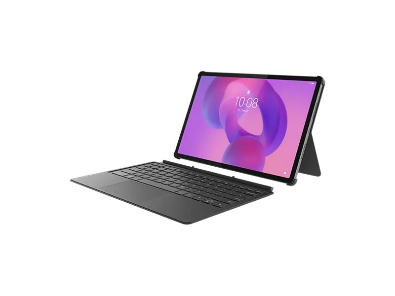Lenovo Keyboard Pack für Idea Tab Pro Tastatur und Foliohülle mit Trackpad QWERTZ Schwarz, Grau