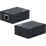 Exsys USB 3.2 Gen 1 C-Anschluss->Ethernet 1Gigabit inkl. DIN-Rail Kit (EX-13020HMV)