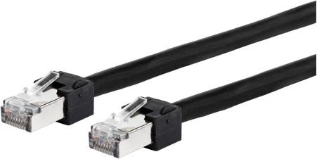 METZ CONNECT CONNECT Patchkabel Cat.6 Ultraflex500 VoIP AWG 26 schwarz (13084U5000-E)