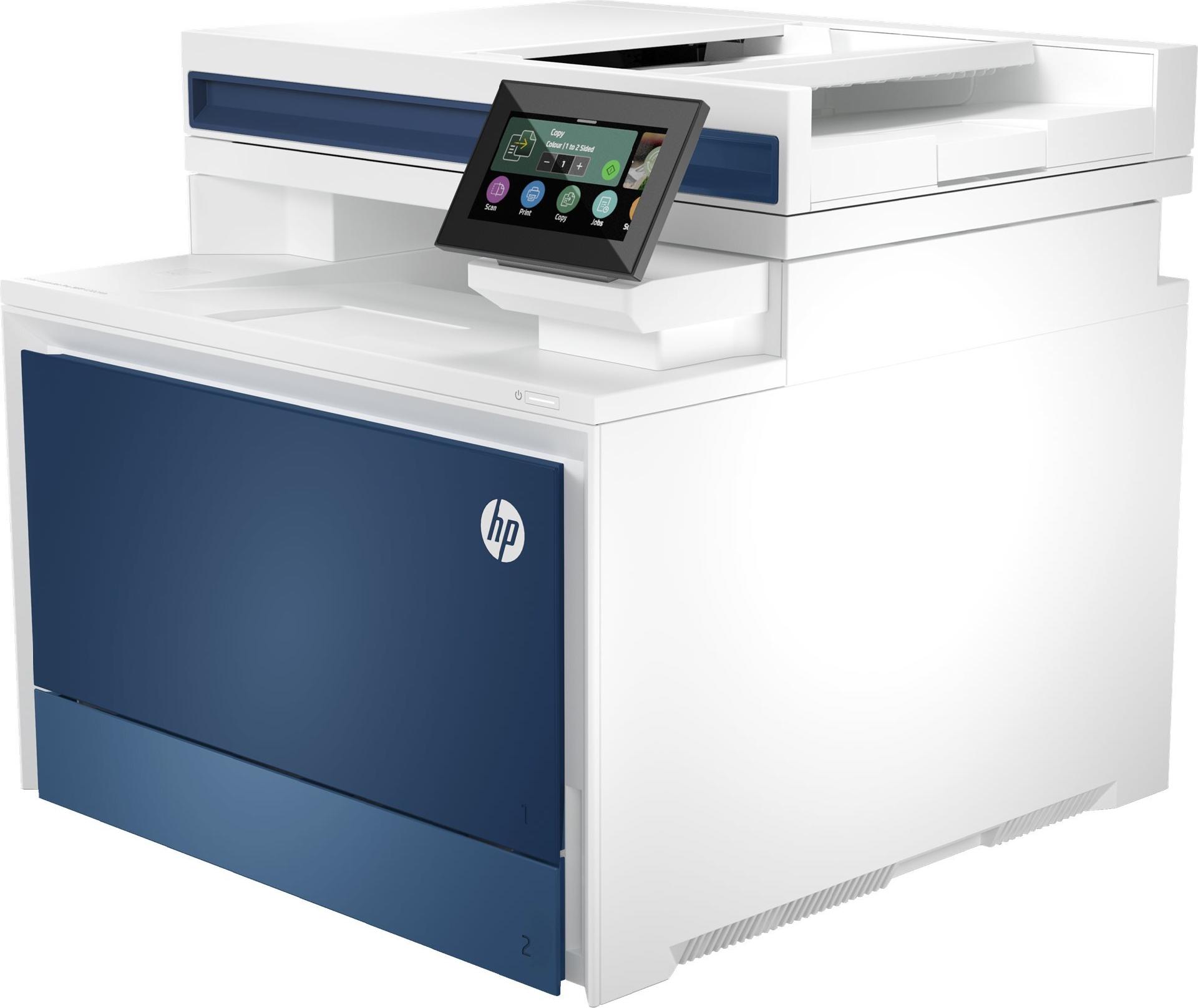 HP Color LaserJet Pro MFP 4302fdn Multifunktionsdrucker Laser 600 x 600 dpi 33 Seiten/Min. Blau, Weiß