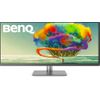 BenQ DesignVue PD3420Q - PD Series - LED-Monitor - 86.4 cm (34") - 3440 x 1440 Ultra WQHD - IPS - 400 cd/m² - 1000:1 - 5 ms - 2xHDMI, DisplayPort, USB-C - Lautsprecher - Dunkelgrau