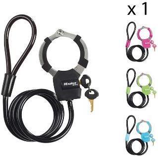 MASTER LOCK Street Cuff Schwarz 1000 mm Kabelschloss (P63272)