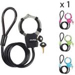 MASTER LOCK Street Cuff Schwarz 1000 mm Kabelschloss (P63272)