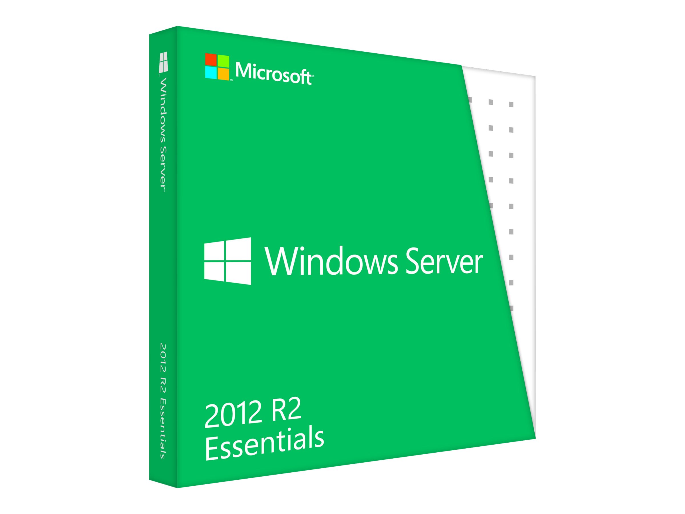Microsoft Windows Server 2012 R2 Essentials Open Value Subscription Government Lizenz