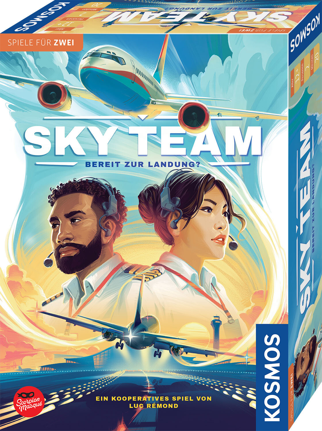 Kosmos Sky Team Brettspiel Reisen & Abenteuer ab 12 Jahren