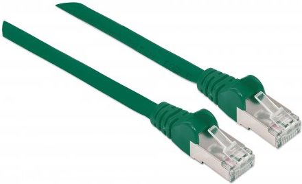 Intellinet 350648 5m Cat6a S/FTP (S-STP) Grün Netzwerkkabel (350648)