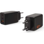 UAG Urban Armor Gear SRGE GaN Wand-Ladegerät | 65W | PD | 2x USB-C / 1x USB-A | schwarz | 9B443711V4040 (9B443711V4040)