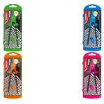 Kores Schnellverstellzirkel "Grafiko Neon" Metall-Zirkel, inkl. Ersatzminenbox mit 2 Ersatzminen, - 1 Stück (ZIR42031)