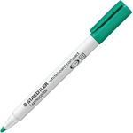 STAEDTLER Lumocolor Whiteboard-Marker compact 341, grün Strichstärke: 1,0 - 2,0 mm, Rundspitze, DRY Safe (341-5)