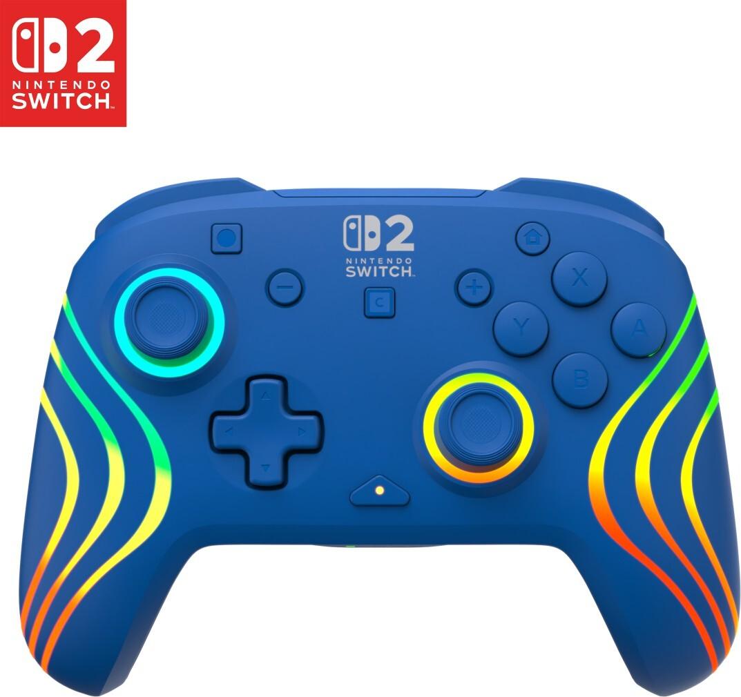 TURTLE BEACH Kabelloser Controller Afterglow Wave (Switch 2), blau (00232943)