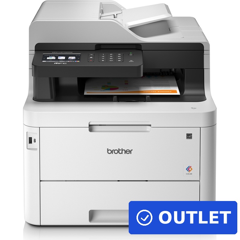 Brother MFC-L3770CDW Farb-LED-Multifunktionsdrucker A4 24ppm WLAN Duplex ADF Touchscreen (MFCL3770CDWG1) (geöffnet)