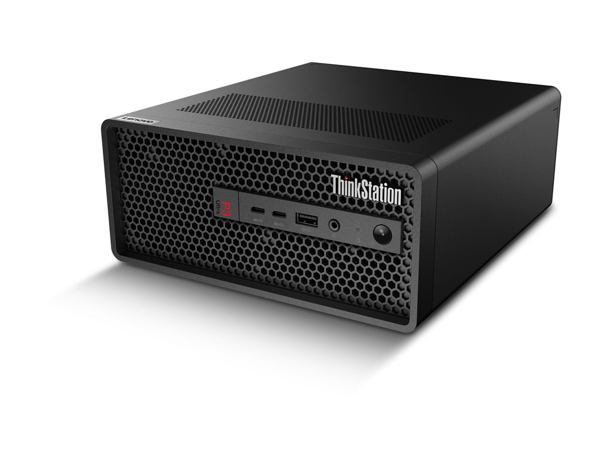 Lenovo ThinkStation P3 Ultra Gen 2 Intel Core Ultra 7 265 48 GB RAM 512 GB SSD Schwarz, Grau
