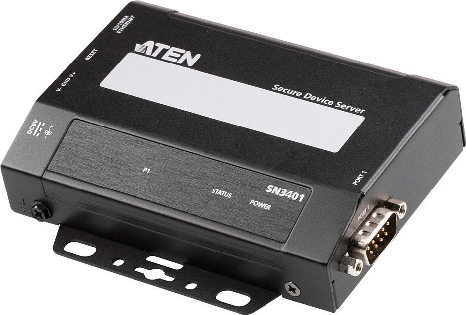 ATEN 1-Port RS-232/422/485 Secure Device Server (SN3401)