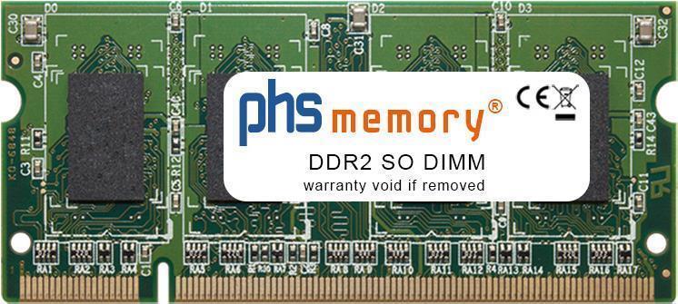 PHS-memory 512MB RAM Speicher für Konica-Minolta bizhub C20 DDR2 SO DIMM 667MHz PC2-5300S (SP243737)