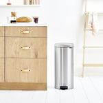 Brabantia Pedal Bin newIcon Rund Gebürsteter Stahl (11 43 80)