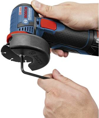 Bosch GWS 12V-76 Professional - Winkelschleifer - schnurlos - 76 mm - 2 Akkus - 10.8 - 12 V