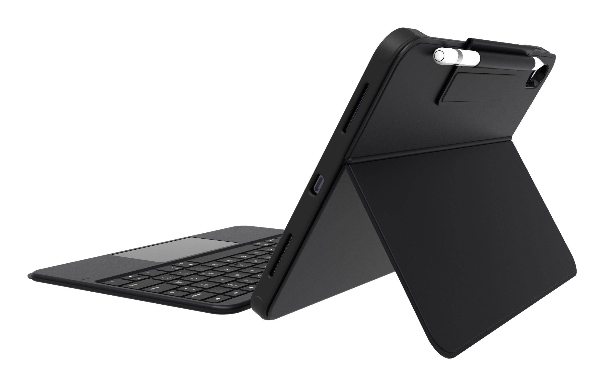 DEQSTER Smart Combo Touch Tastatur iPad 10.9" QWERTZ Schwarz