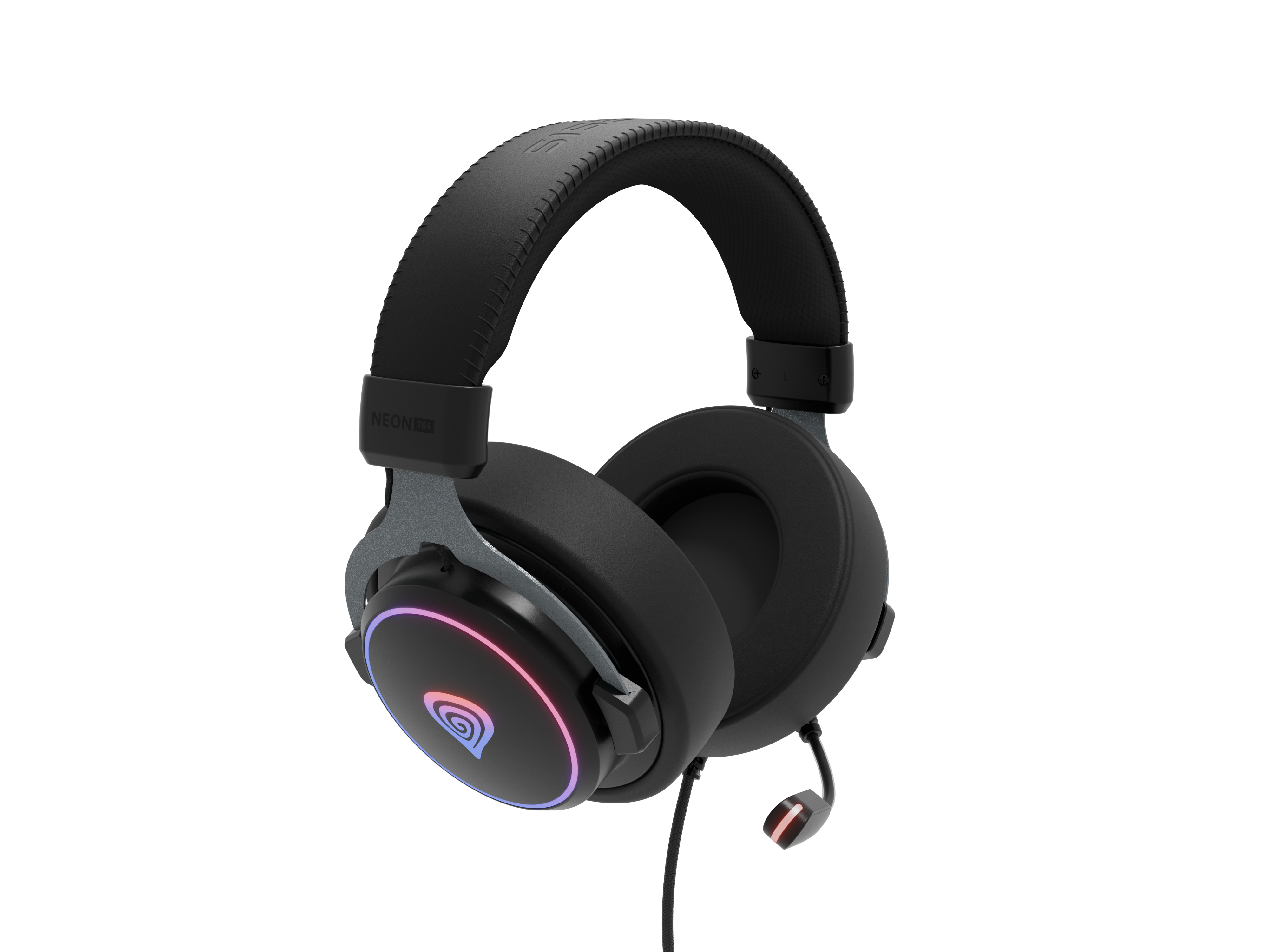 Genesis Neon 764 Gaming Headset USB 7.1 Schwarz