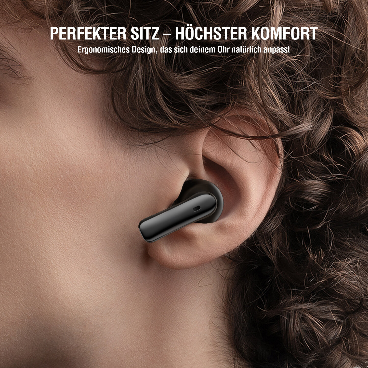 4smarts SkyBuds Air True Wireless Stereo (TWS) Bluetooth 5.4 Schwarz