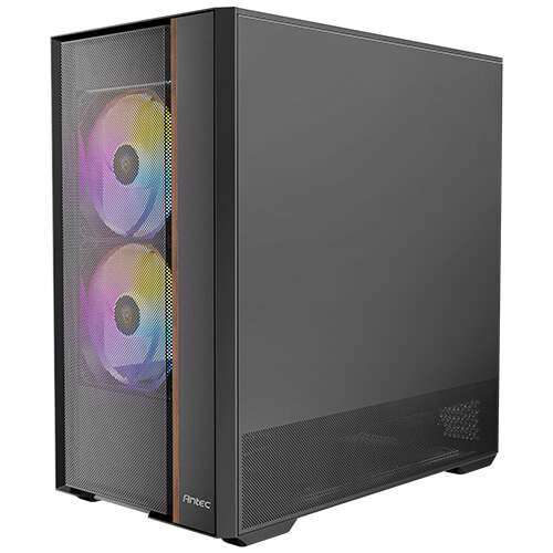 Antec Flux Rear Midi Tower ATX/mATX/Mini-ITX Schwarz