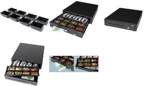 Safescan LD4141 Light-Duty Kassenlade 8 Münzfaecher 24V (132-0749)