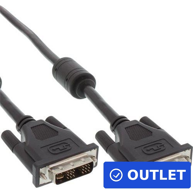 Monitorkabel DVI-I 18+5/S- DVI-I 18+5/S 2.0m Single Link (B-Ware)