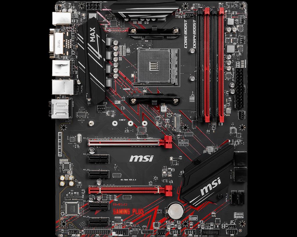 MSI B450 GAMING PLUS MAX (7B86-016R)