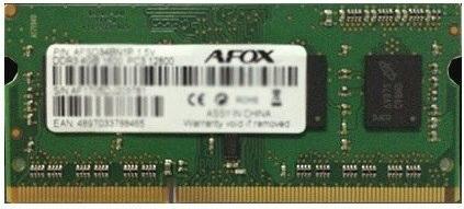AFOX SO-DIMM DDR3 8GB 1866MHZ LV 1,35V (AFSD38CK1L)