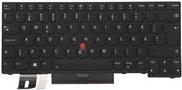 Lenovo Primax - Ersatztastatur Notebook - mit Trackpoint - hinterleuchtet - Swedisch/Finnisch - Schwarz - für ThinkPad P14s Gen 1, P14s Gen 2, T14 Gen 1, T14 Gen 2 (5N20V44069)