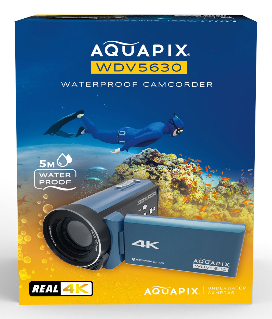 Easypix Aquapix WDV5630 3" 13 MP Grey Blue