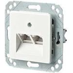 Dose ISDN UPk 2x8(4) UNTERPUTZ/KANAL (IAE-Dose) BTR reinweiß (130040112-I)