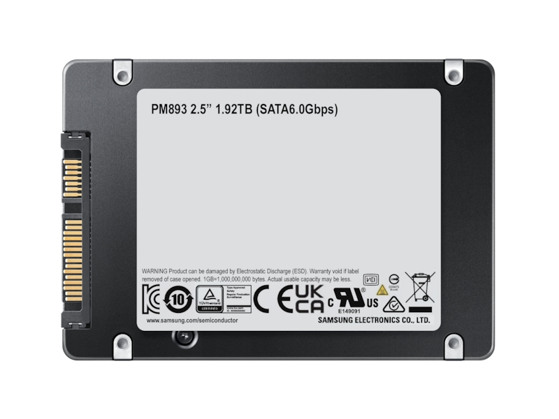 Samsung PM893 1,92 TB SSD 2,5" SATA III