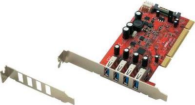 4 Port USB 3.0 PCI-Karte NEC-Chipsatz