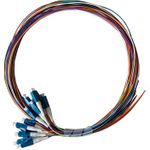 Lanview Pigtail LC/UPC 9/125 OS2 1.5meters LSZH Grade - low-smoke (LVO-PIG-LCUPC-12CORE-OS2-1.5M)