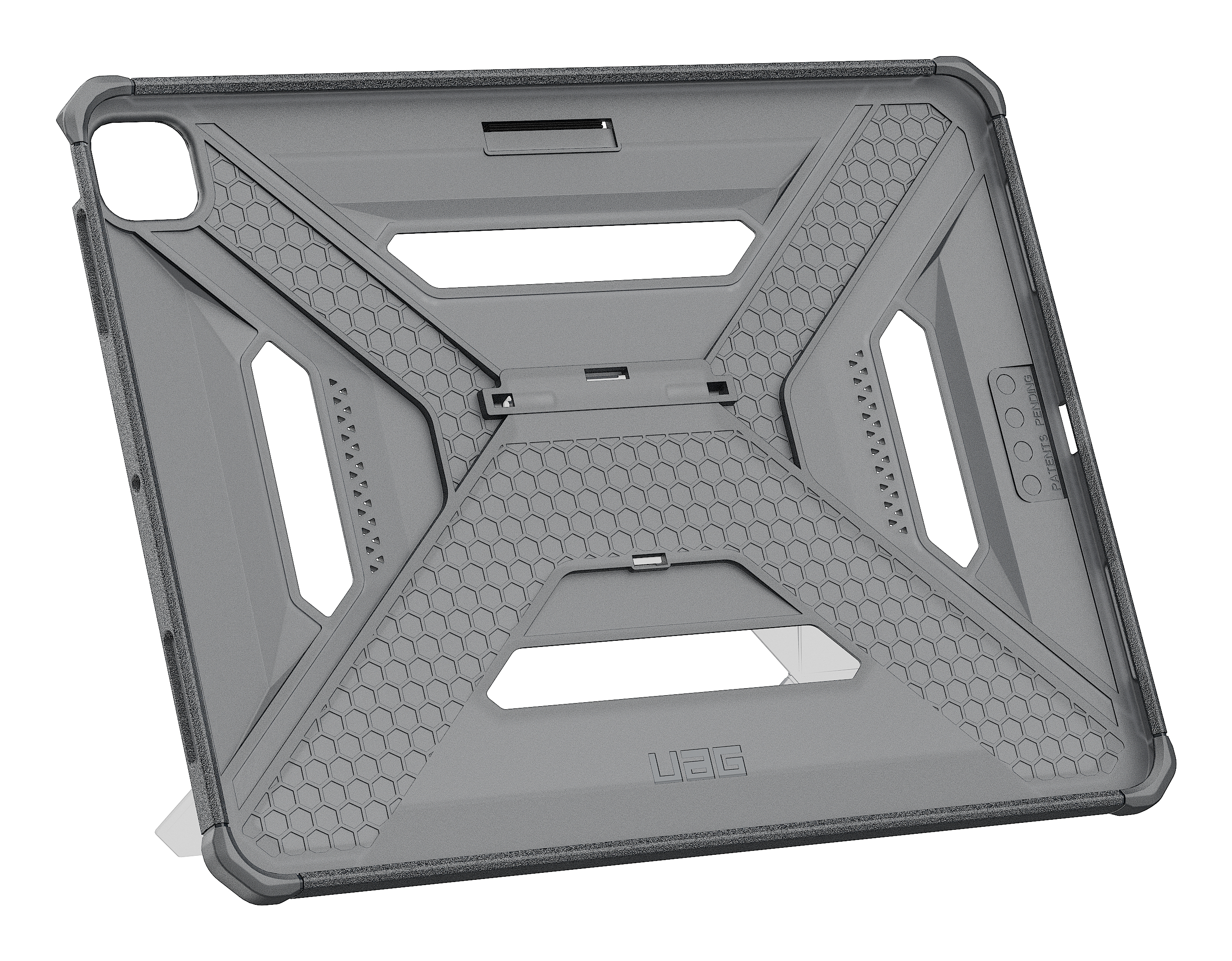 Urban Armor Gear Scout+ Ash Tablet-Schutzhülle für Apple iPad Pro 13" Grau