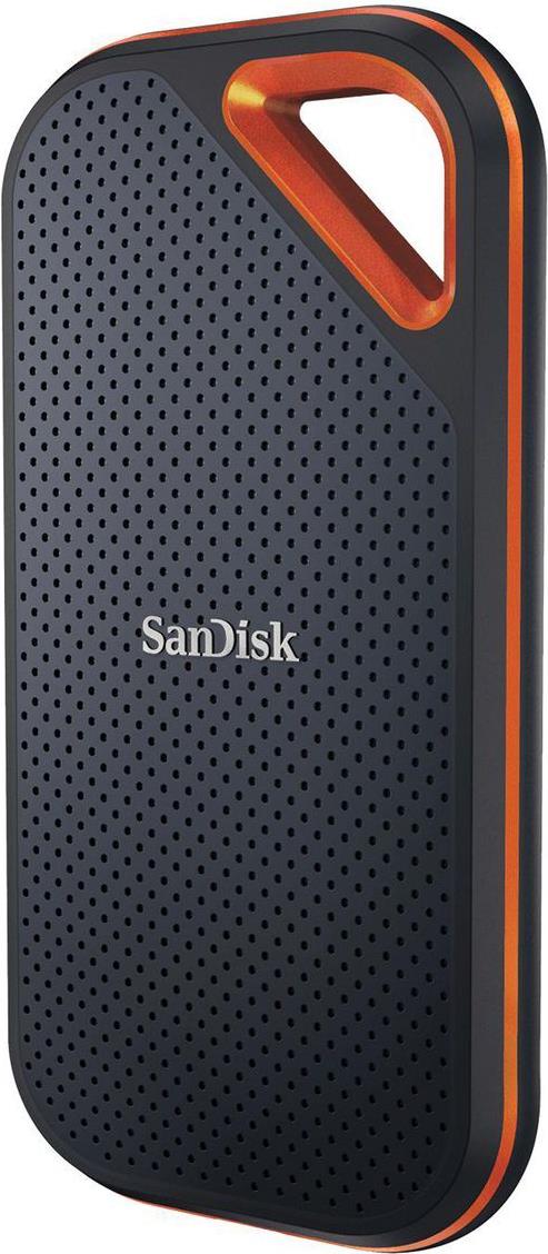 SanDisk Extreme PRO V2 Tragbare SSD 4 TB USB 3.2 Gen 2x2 Schwarz, Orange
