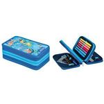 herlitz Schüleretui TriCase "Jungle Safari", 31-teilig Polyester, Schüleretui mit drei Teilen, 3 Reißverschlüsse - 1 Stück (400197094)