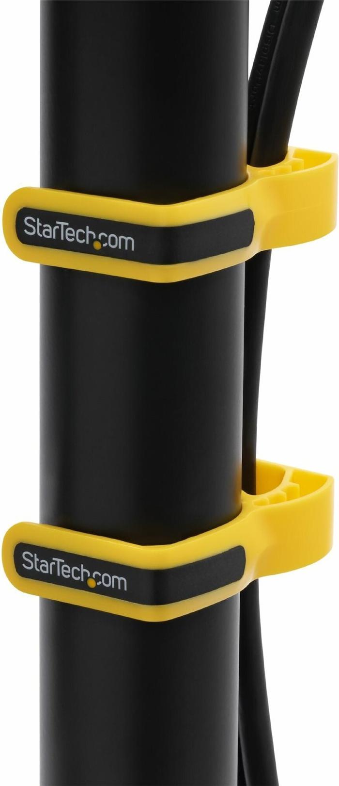StarTech.com ARMBARDUOV Vertikale Dual Monitorhalterung 27" Schwarz