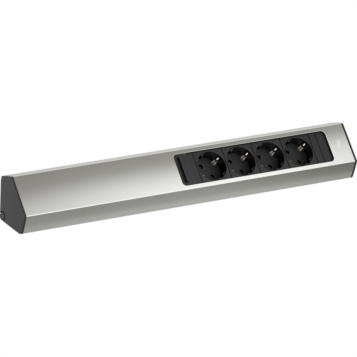 Bachmann CASIA 2 Steckdosenleiste 4x CEE 7/3 Edelstahl-Optik
