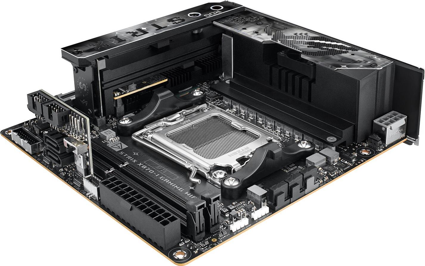 ASUS ROG STRIX X870-I GAMING WIFI Mainboard Mini-ITX AM5 DDR5 Schwarz