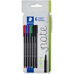STAEDTLER Fineliner triplus rPP 6 Stück (334 C6)