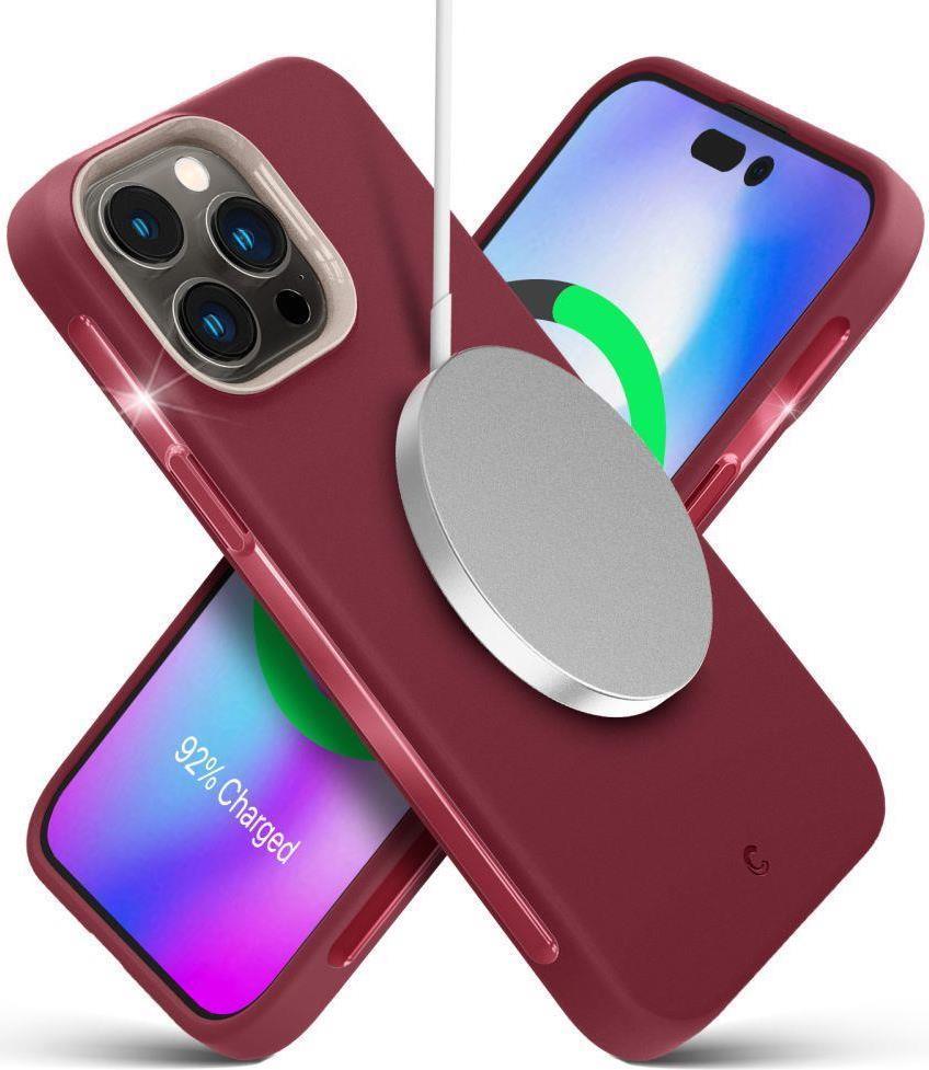 Spigen Cyrill Ultra Color MagSafe Case für Apple iPhone 14 Pro - sangria (ACS05025)