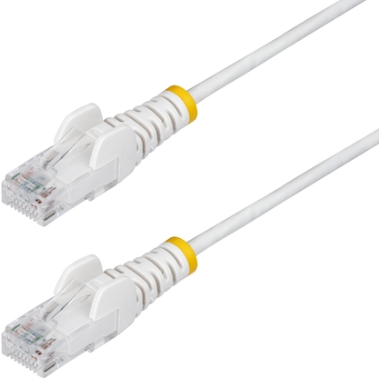StarTech.com 10m White Slim CAT6 Ethernet Cable, Snagless, 28AWG, LSZH (N6PAT10MWHS)