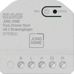 Jung BT P D1 B2 U JUNG HOME Puck Dimmer 1fach m.2 Binäreingängen (BTPD1B2U)