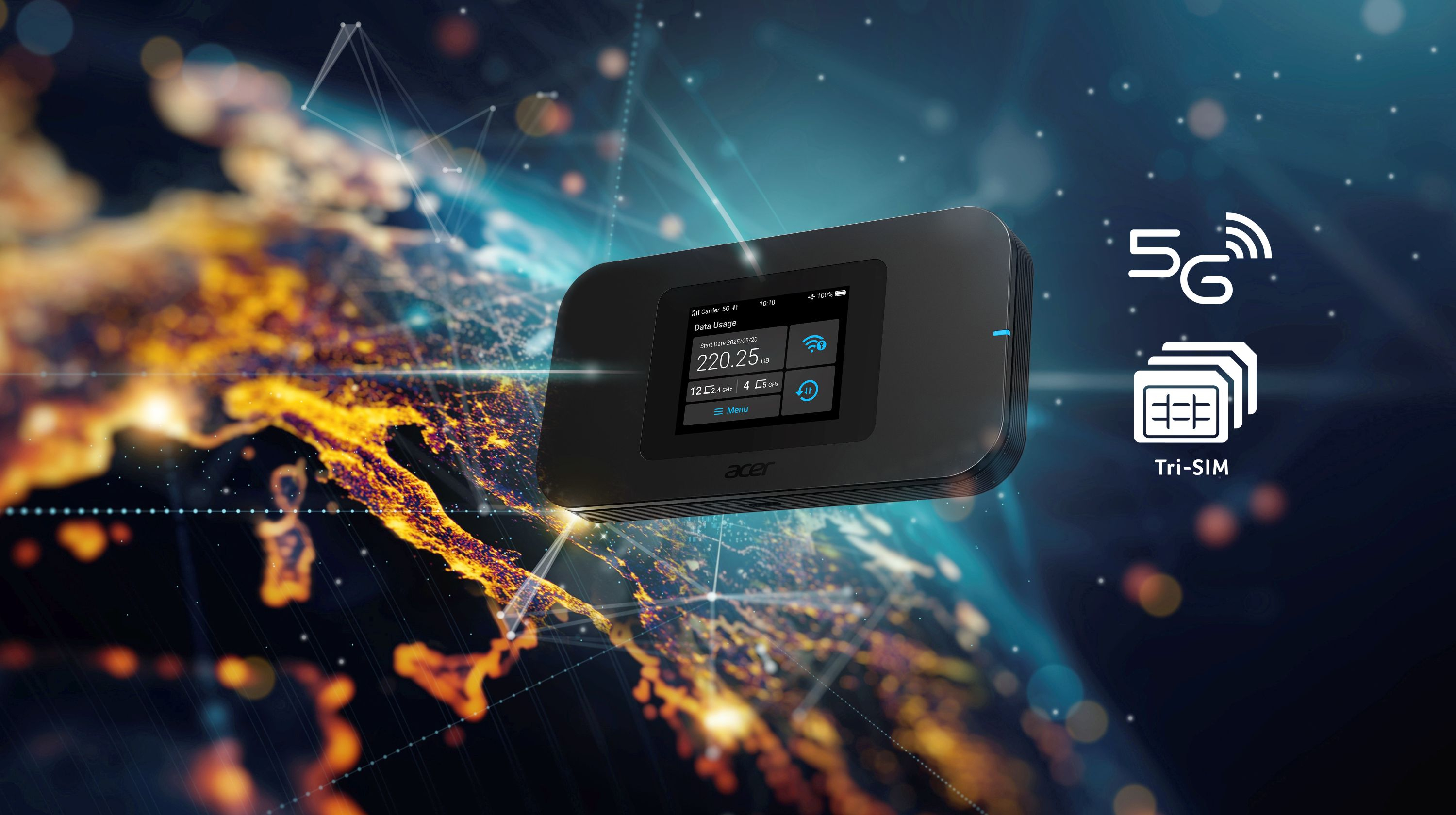 Acer Connect Enduro M4D 5G Router Schwarz