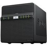 Synology Disk Station DS420j - NAS-Server - 4 Schächte - RAID 0, 1, 5, 6, 10, JBOD - RAM 1 GB - Gigabit Ethernet - iSCSI